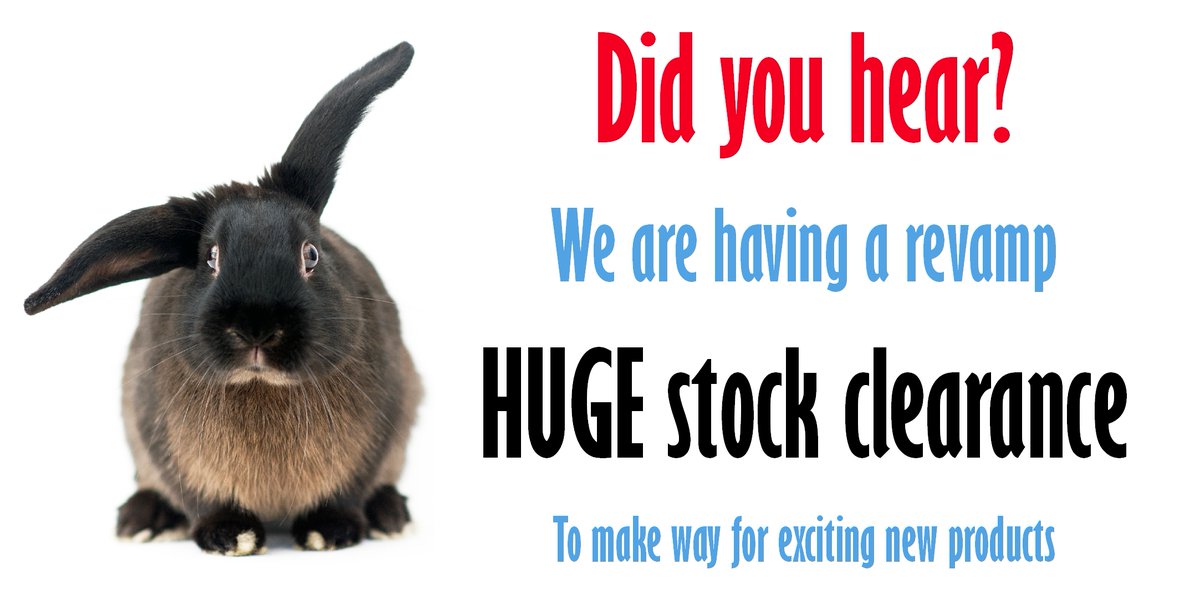 🌟🐰HUGE CLEARANCE, NEW ITEMS ADDED AND FURTHER REDUCTIONS🐰🌟 - mailchi.mp/011a47129664/s…