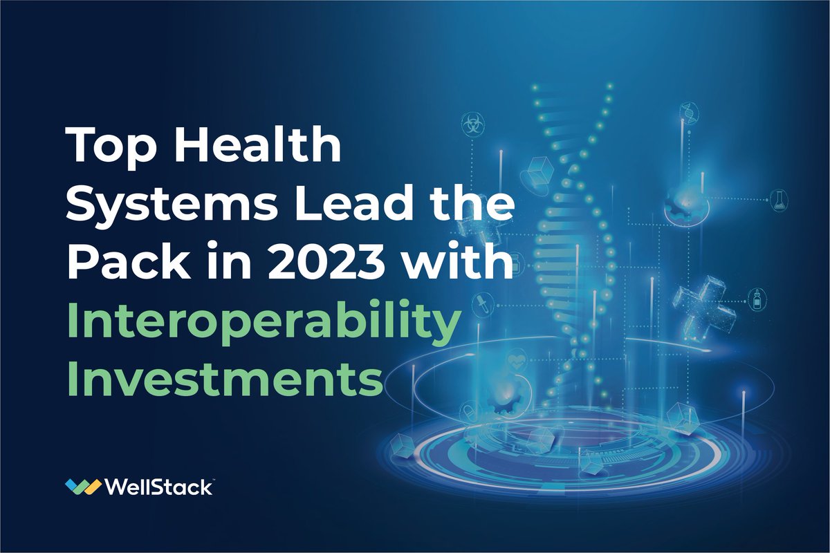 WellStack_ai's tweet image. A majority of CIOs/CMIOs at leading health systems plan to invest more money into #interoperability initiatives this year than they did last year. This drive in investment will mean other health systems need to keep up to achieve #valuebasedcare outcomes: wellstack.ai/top-health-sys…