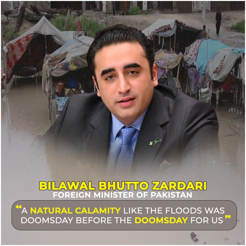 A natural calamity like the floods was  doomsday before the doomsday for us.
Chairman PPP and Foreign Minister of Pakistan Bilawal Bhutto Zardari
@BBhuttoZardari
#KhairpurMirs