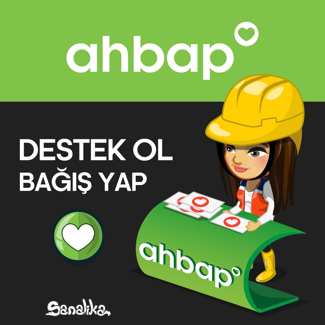 Sanalika's tweet photo. Destek ol, hayatta tut! 💚

Sanalika ailesi olarak farkındalık yaratıyor ve tüm oyuncularımızla destek için Ahbap bağışçısı oluyoruz.

Destek ol: https://t.co/0NQizqmG2f

#deprem #ahbap @haluklevent @OguzhanUgur https://t.co/xdpskZhGsN