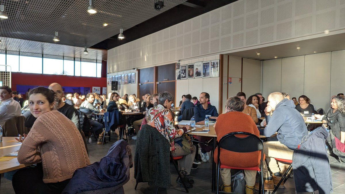 Ce matin au speed meeting business geant à Gap. +de 150 chefs d'entreprises. Le kiff de représenter la spécificité de son entreprise en #scop ! 
@ScopPACACorse @les_scop