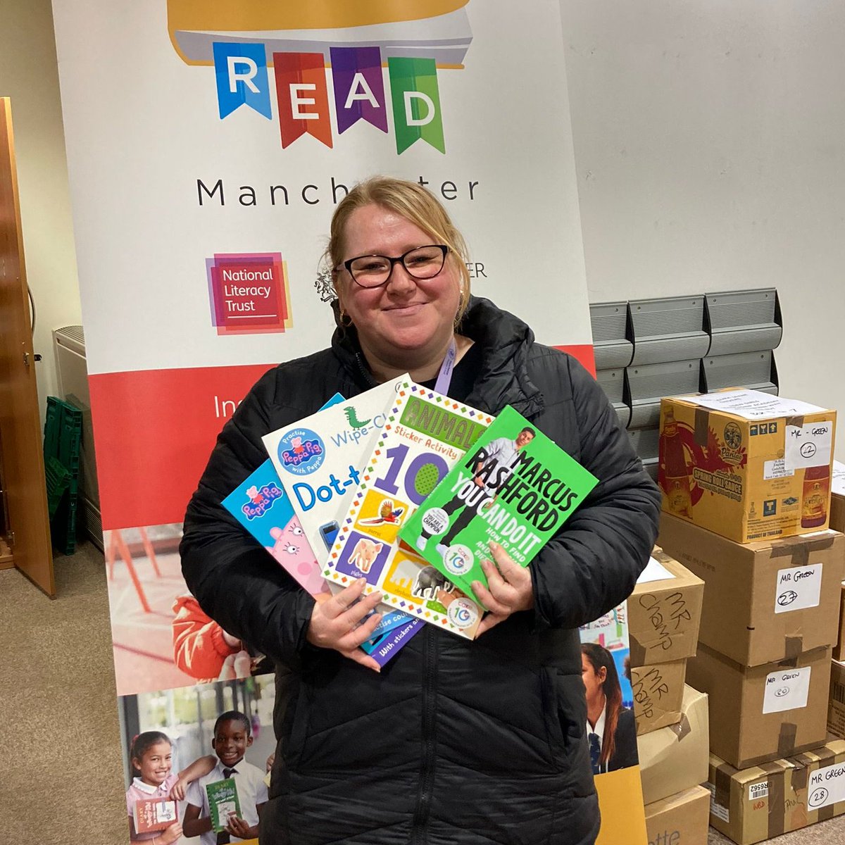 Our new library at Leo Kelly School is almost ready and is looking even more exciting, thanks to the donation of over 100 books from @MancLibraries!
Thankyou #ReadMCR