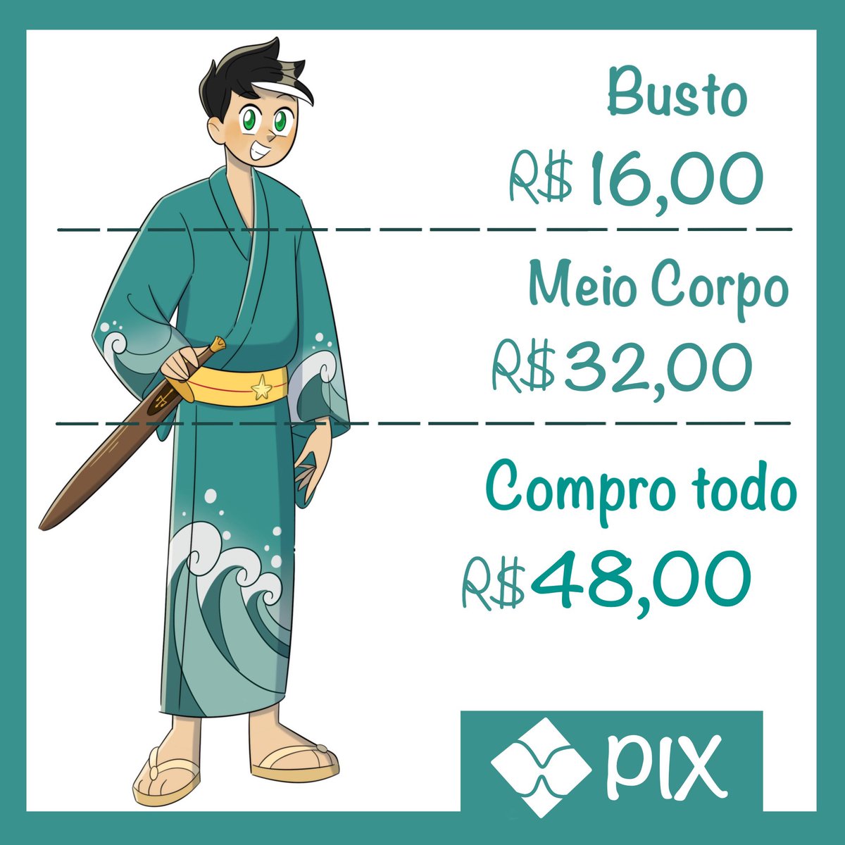 SamuChan18's tweet photo. Encomendas 2023. Manda uma DM se vc gosta do meu trabalho e quer uma encomenda de desenho com um preço ótimo https://t.co/57b3cGoO1f