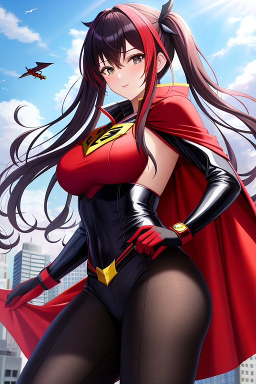 RubyBaronVT's tweet image. I've always wanted to make my own superhero, and now we all can! @YoDayo_Home  #AnimeAIart #AIイラスト #YodayoAI #Anime