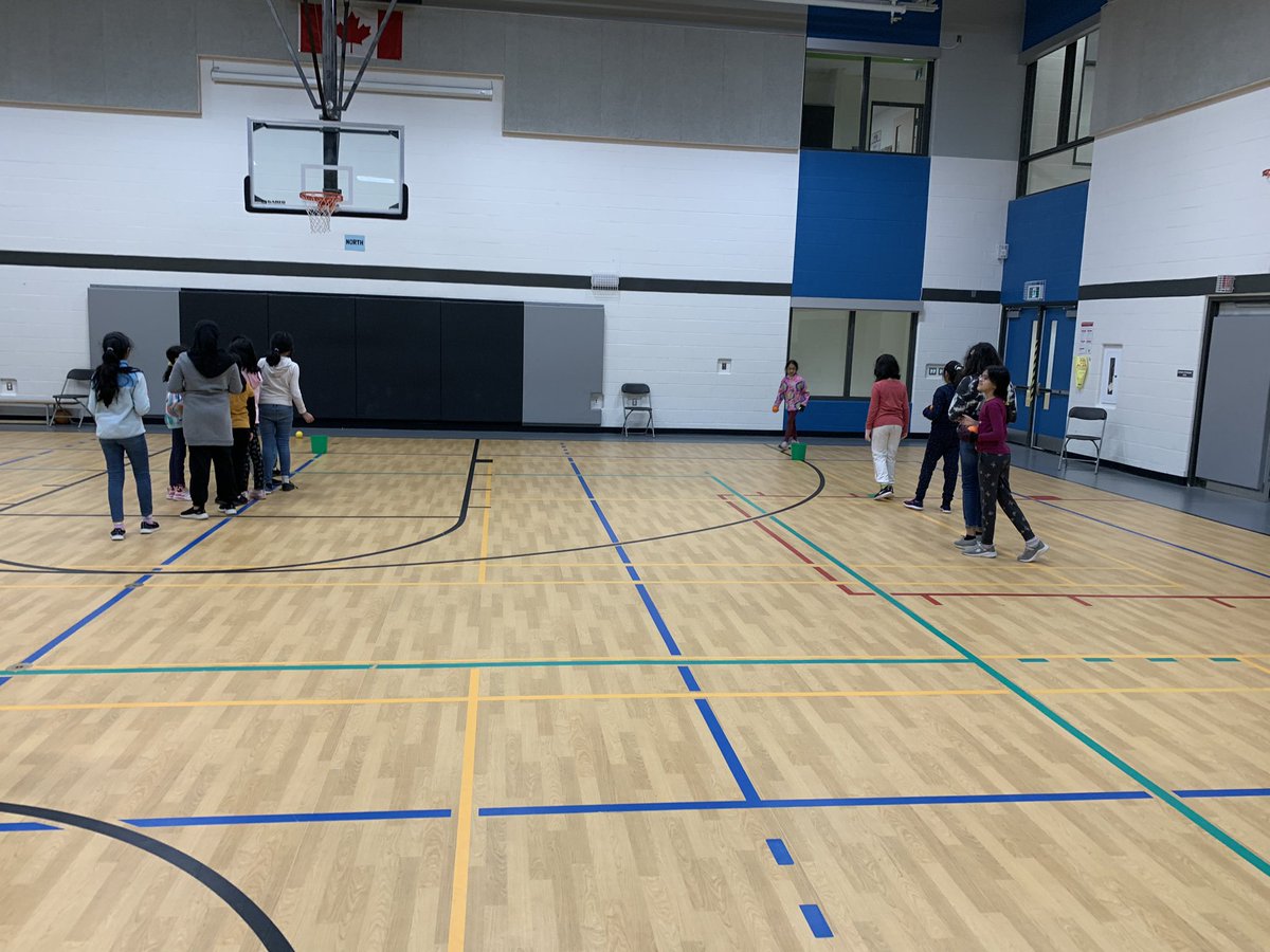 Throwing at catching drills today for Girls at Bat! We practiced throwing and accuracy today! <a href="/MsHearn_VDPS/">Ms. Hearn</a> @MissDeanHDSB <a href="/DesmondHDSB/">Viola Desmond Public School</a>
