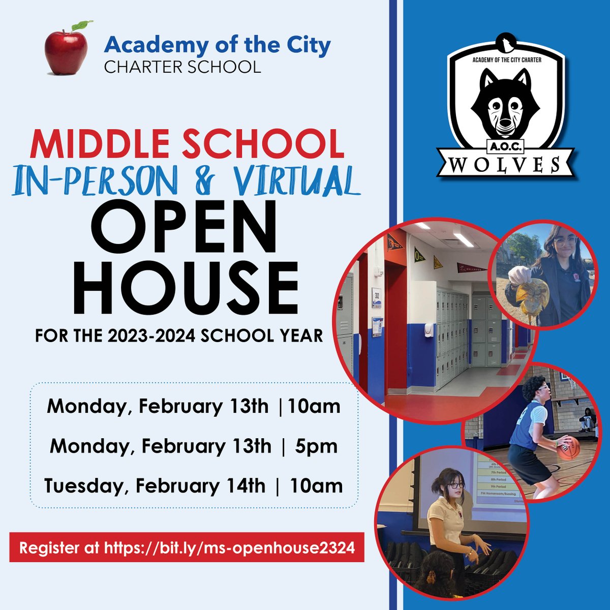 aocwoodside's tweet photo. Learn more about Academy of the City Middle School at our Open House on February 13th and February 14th. Zoom option available. Register here: https://t.co/W94vS1GElt #nyccharterschools #astoria https://t.co/19hjdLCq0A