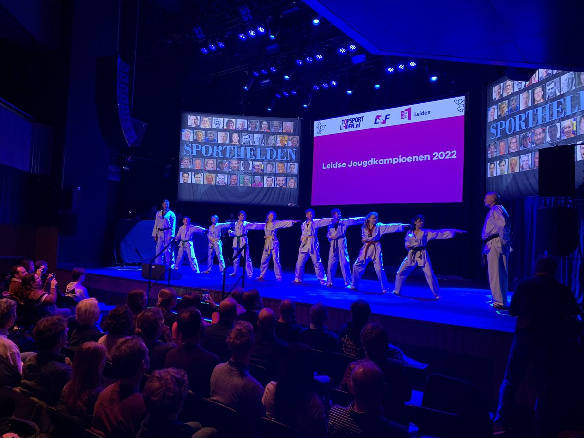 Huldiging Leidse jeugdkampioenen 2022! 50 jeugdkampioenen die op het NK, EK of WK medailles hebben gewonnen #trots