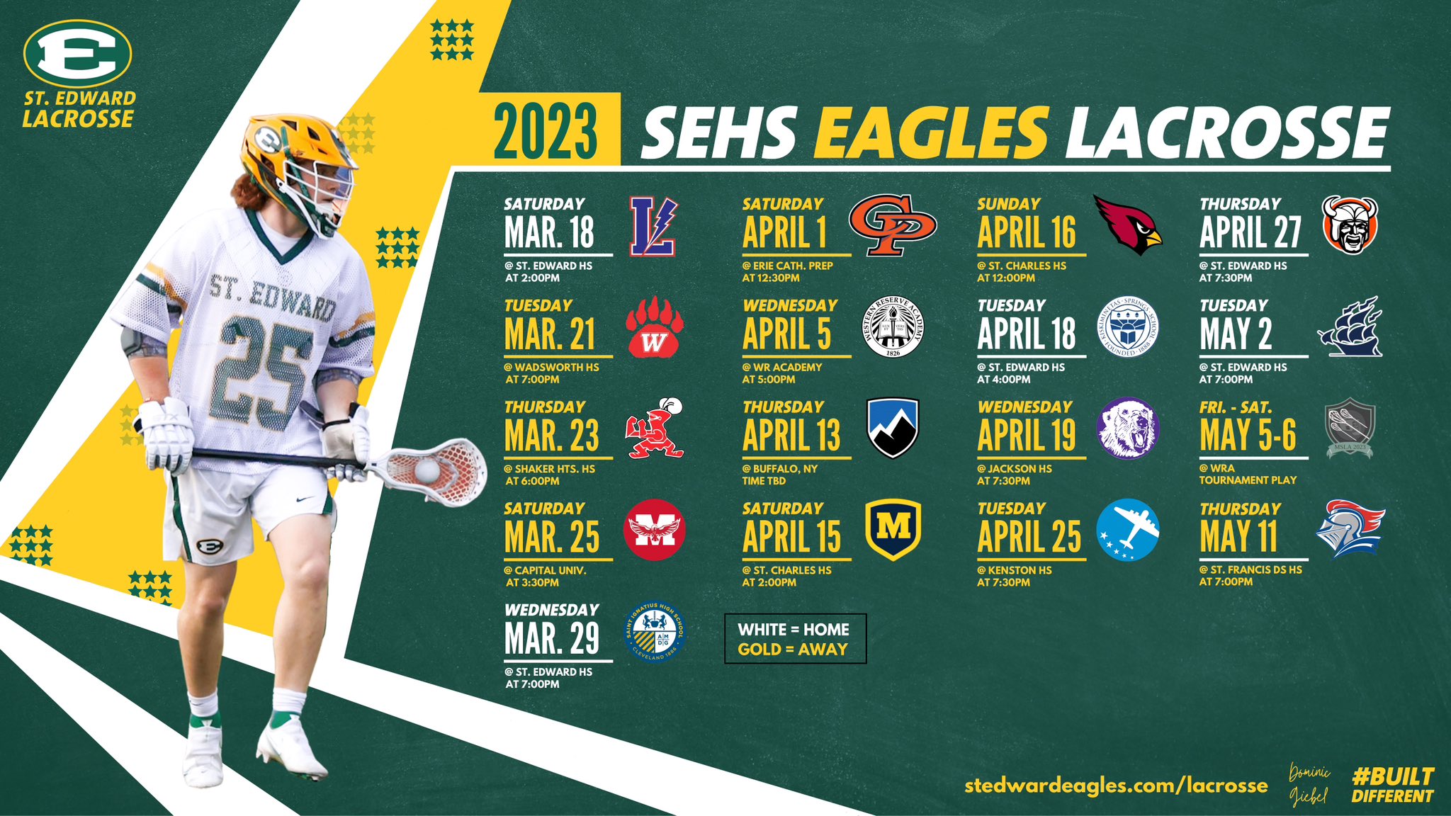 ST. EDWARD LACROSSE on Twitter "Your 2023 St. Edward Varsity Lacrosse