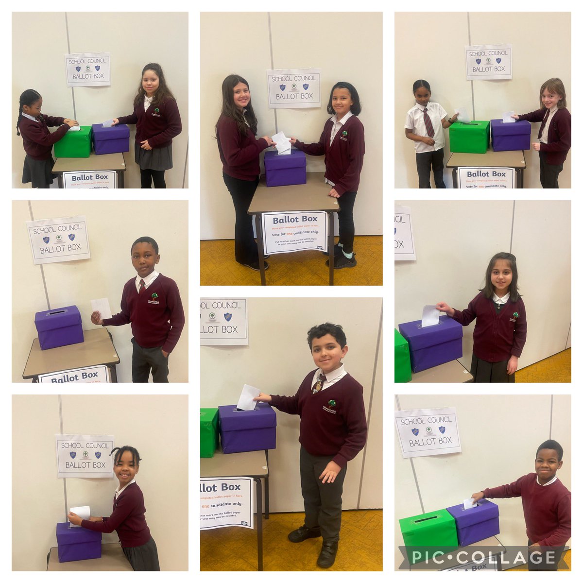 Today was School Council Election Day at Greenbank! We had lots of fun listening to what our candidates had to say and exercising our democratic right to vote! 🗳️ <a href="/GreenbankSchool/">Greenbank Primary</a> #SchoolCouncilElection