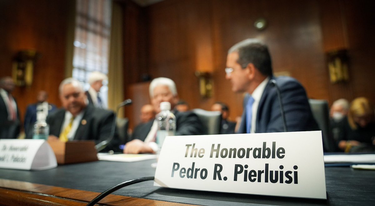 GovPierluisi's tweet photo. As Governor of Puerto Rico, I will continue to demand equal treatment for my constituents until they have it. https://t.co/SWAuCwbgo9