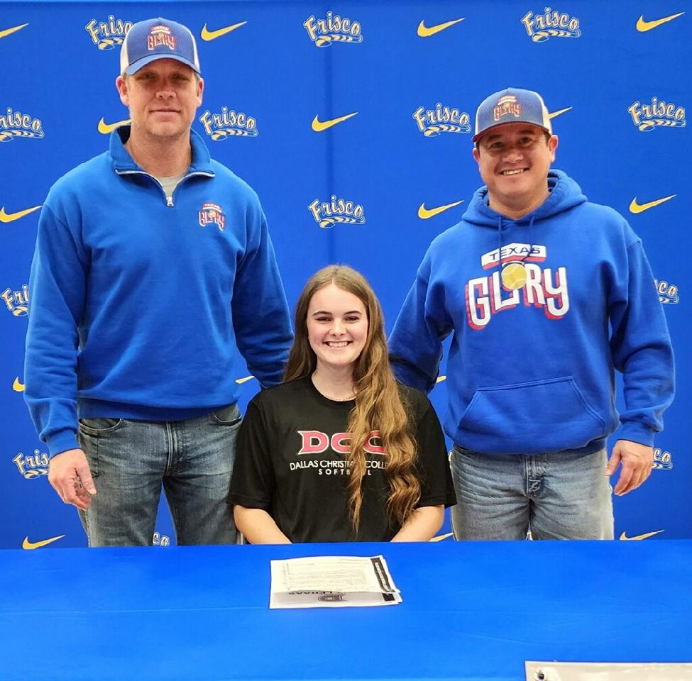 18UTXGloryRWB's tweet photo. Yay @EmmaLeraas!! Congratulations on your signing day to @DCCruSoftball!! We're so proud of you and happy to be a part of your journey! @TexasGlory @NCAASoftball #softball #signingday #commited #workhard #dreambig #playball https://t.co/LjL2t04AtV