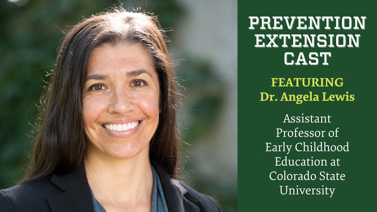 The next <a href="/CSUPrevention/">CSU Prevention Research Center</a> webinar features CSU guest, Dr. Angela Lewis from <a href="/CSUSchoolOfEd/">CSU School of Education</a>! Join us virtually on Wednesday, Feb. 22 at 11am to learn about prevention as it relates to early childhood education. More info/registration at
col.st/LZg4h.