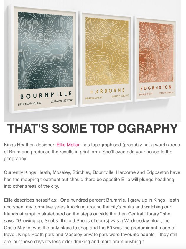 🖼 Loving that my great, longtime <a href="/WMGrowth/">West Midlands Growth Company</a> mate <a href="/welliemellie/">Ellie Mellor</a> features in this week’s <a href="/ichoosemag/">I Choose Birmingham</a>

etsy.com/shop/UnusualSt…