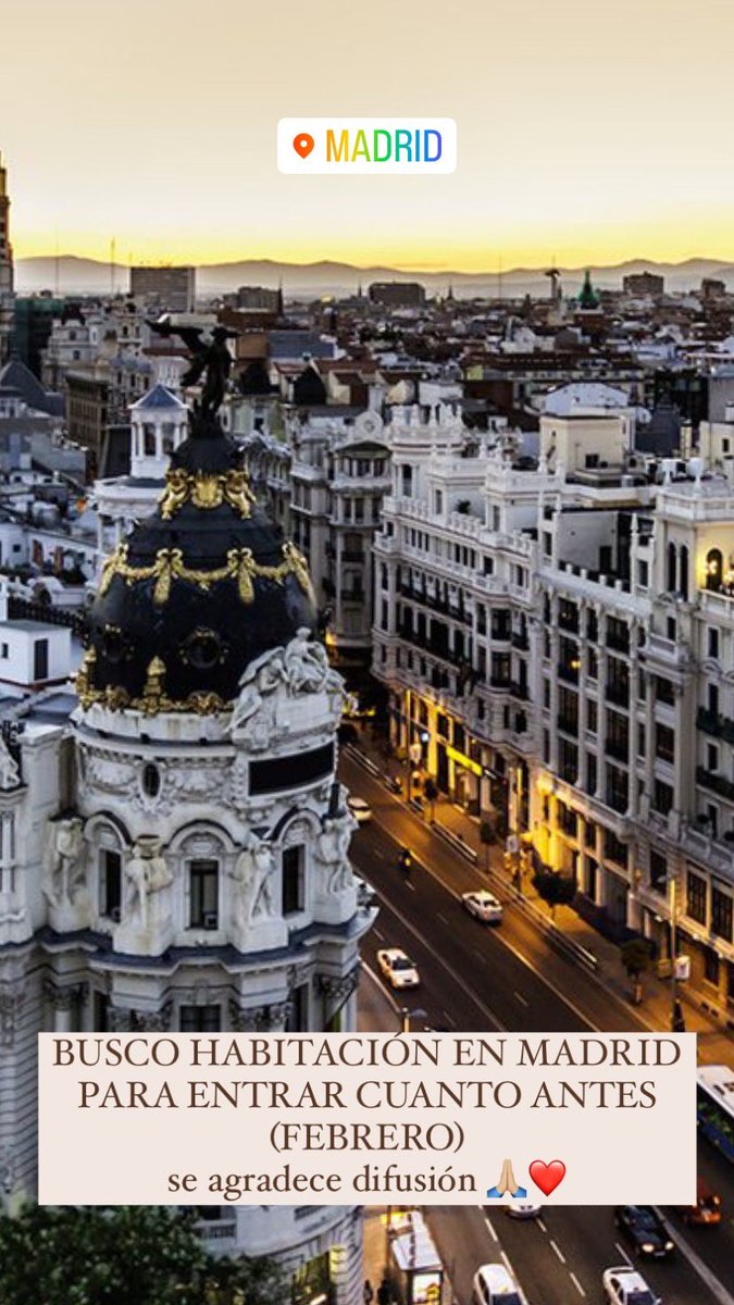 3pointfoourteen's tweet photo. busco hab en Madrid ‼️
agradezco difusión plis🙏🏼🙏🏼 https://t.co/gPfEuecnu8