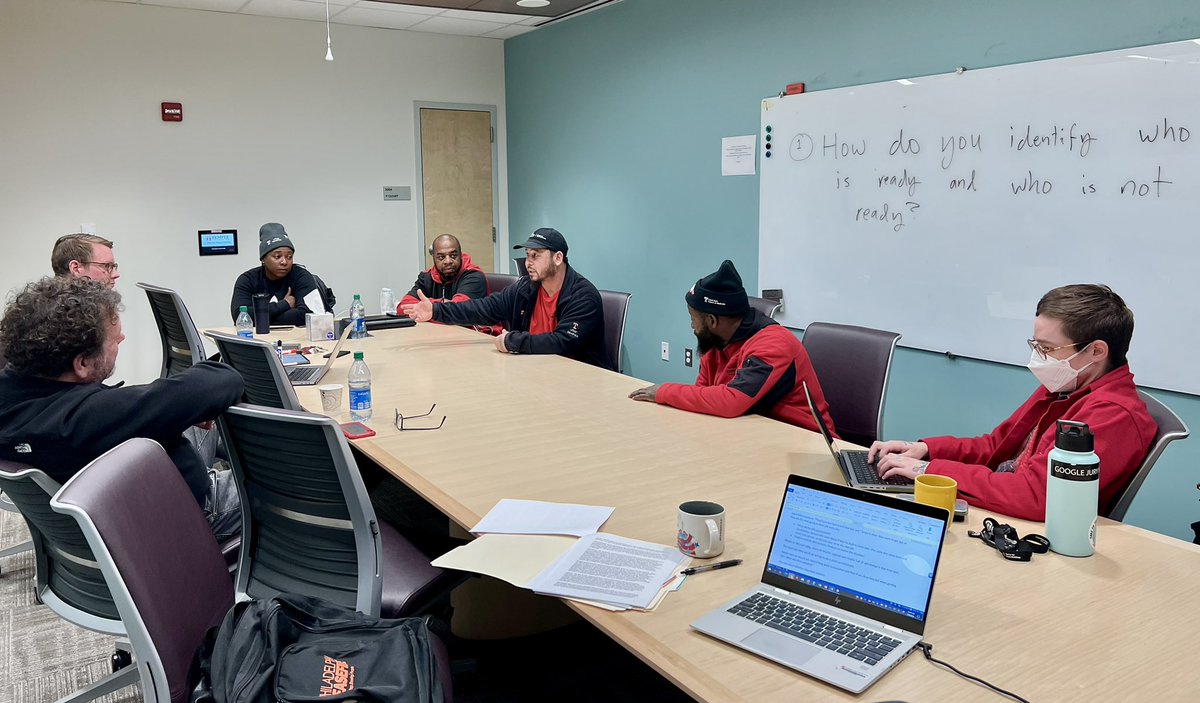 Kicking off our Phila participatory action research study w/Cure Violence staff leaders and @UrbanBioethics <a href="/petesimonsson/">Peter Simonsson, PhD</a> <a href="/criminology/">Shadd Maruna</a>  CV staff will be interviewing non-engaged (with CV) individuals active in street violence and comparing to those engaged!