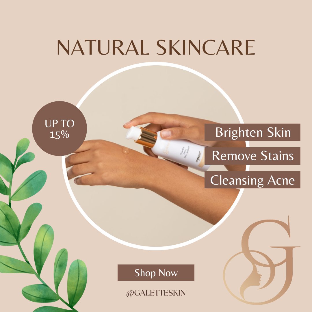 GaletteSkin's tweet image. With GaletteSkin products, we help you to empower your skin. 

We provide you with the best natural skincare because having confident skin was a constant tender spot.

Shop now at Galetteskin.com ✨

#easyroutine #glowingskin #dewyskin #naturalbeauty #cleanbeauty