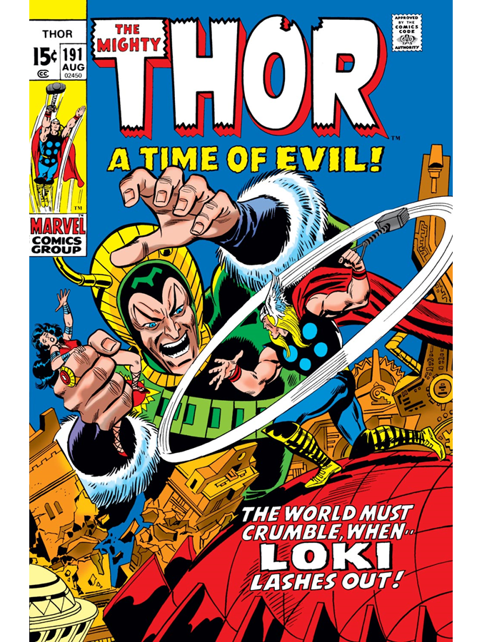 RT @YearOneComics: Thor #191 cover dated August 1971. https://t.co/sRmvn5PAUQ