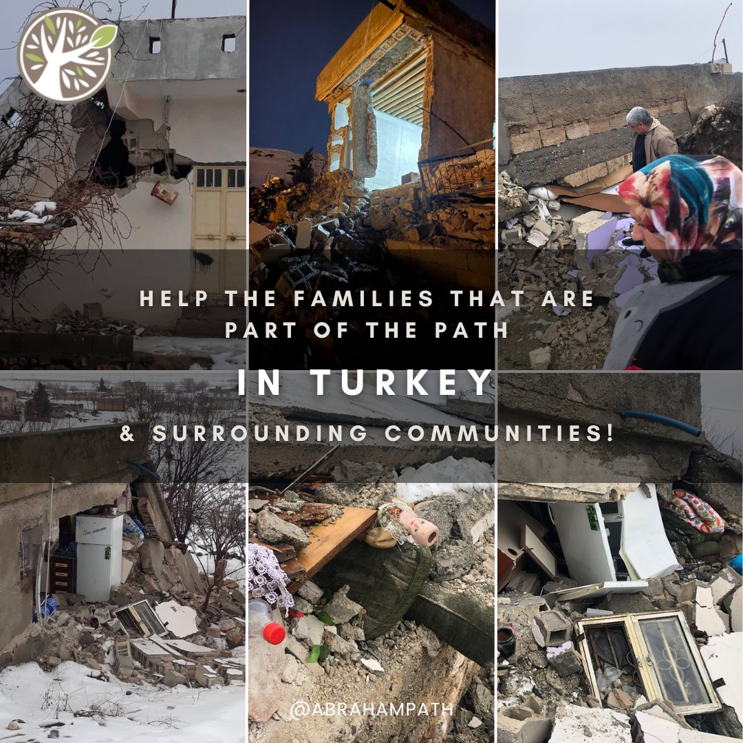 abrahampath's tweet photo. Help the families by donating today. We will make sure the funds help the families that are part of the Path and surrounding communities.
https://t.co/3FeYrfEpMO
#Turkey #TurkeySupport #TurkeyEarthquake #HelpTurkey #Earthquake https://t.co/ohVFmpbenU