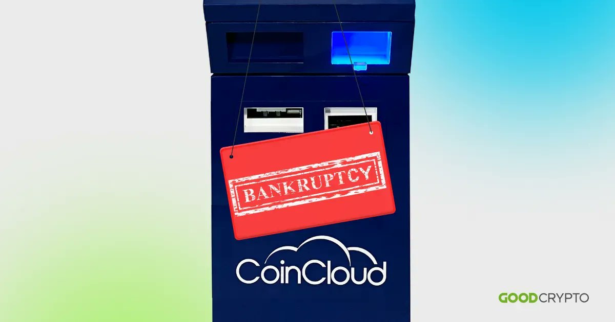 GoodCryptoApp's tweet photo. 🏧 Crypto ATM operator @CoinCloudDCM has filed for #Chapter11 reorganization - https://t.co/Y4dqbVkNa4 

💵 According to a @Bloomberg report from Nov. 22, #CoinCloud received an unsecured loan of approximately $100M from @GenesisTrading - https://t.co/fhnljSr6CW

#GoodCryptoNews https://t.co/uJ4aMwUANW
