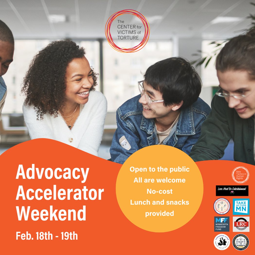 Check out Advocacy Accelerator Weekend, happening February 18th - 19th at the Rondo Community Library in Saint Paul! Connect with community to advocate, activate and learn how to change laws and policies. Register today: ow.ly/5EQL50MOkbr