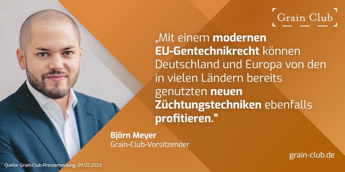 Aufnahme der #Genschere in #Zukunftsstrategie Forschung & Innovation erster wichtiger Schritt!
Für Anwendung muss sich Bundesregierung für zügige Aktualisierung des 🇪🇺#Gentechnik​rechts einsetzen & Entwicklung eines modernen Rechtsrahmens unterstützen.
PM👉bit.ly/3YBHXBV