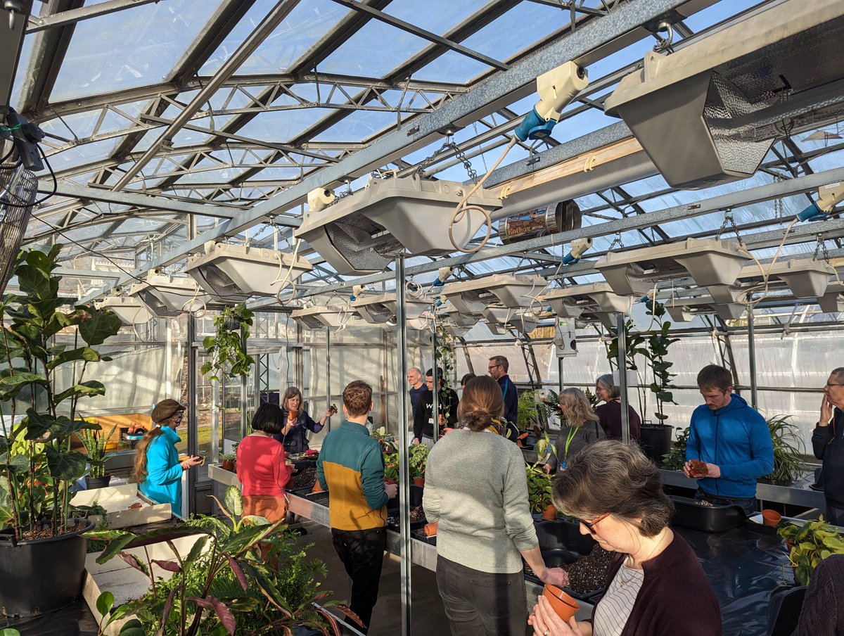 UofYTechs's tweet photo. A few photos from @UofYTechs latest #TechYork event for Technicians: Grow Your Own Jungle - Houseplant workshop, run by @JasonDaff and his horticulture team within @BiologyatYork #TechniciansMakeItHappen https://t.co/AJo0s4kucX