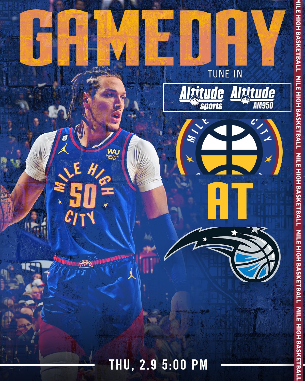 Denver Nuggets on Twitter "Goooood morning. We got hoops today 