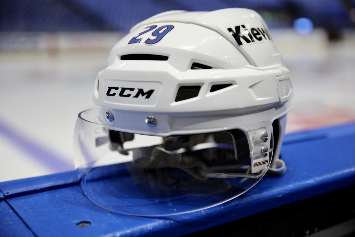 Avalanche's tweet photo. New hard hats. Let’s get to work. 

#GoAvsGo https://t.co/FHfIznu5e2