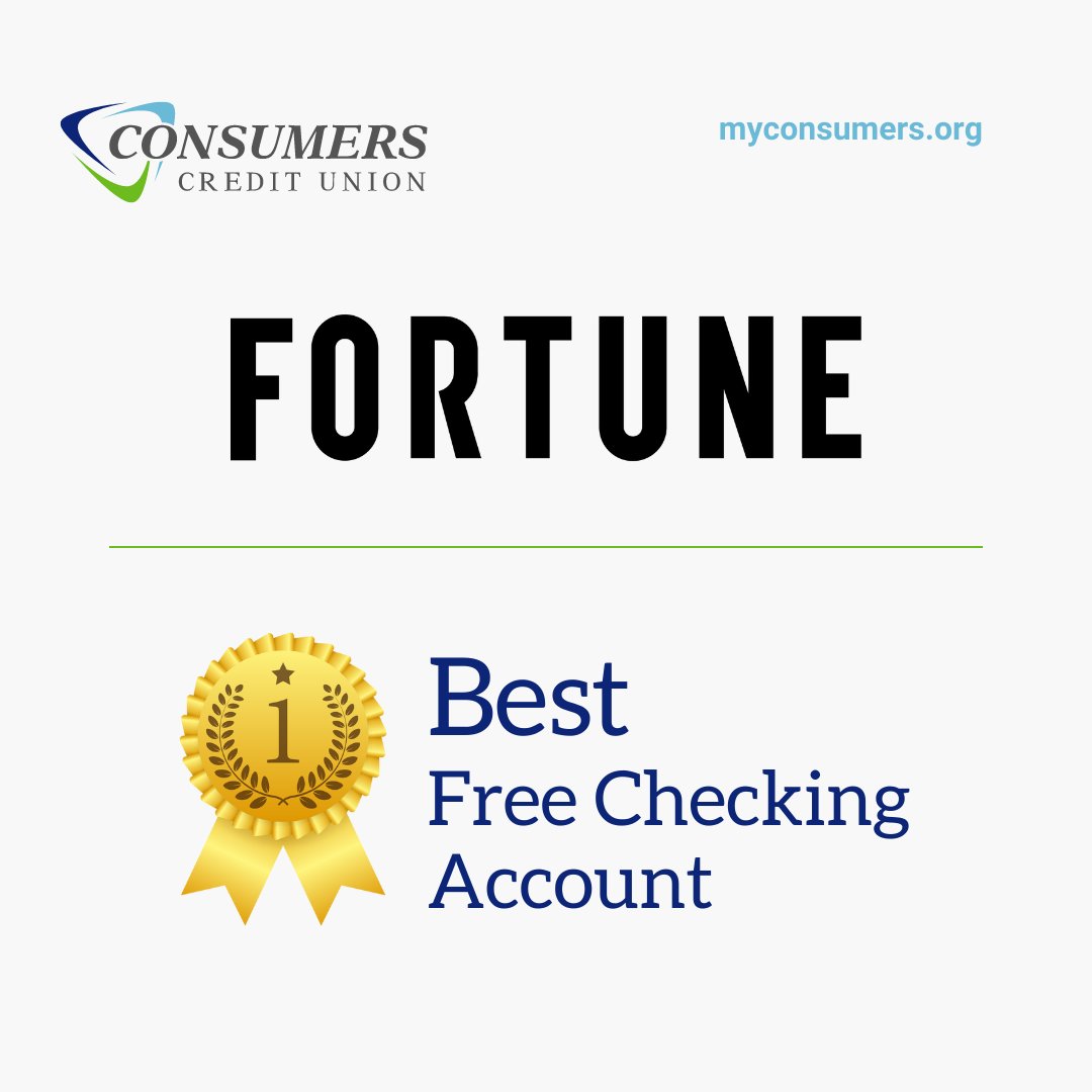 #ThowbackThursday: We’re still smiling thanks to Fortune recently naming our free checking account as #1 in the country >> bit.ly/3ZN5zVu