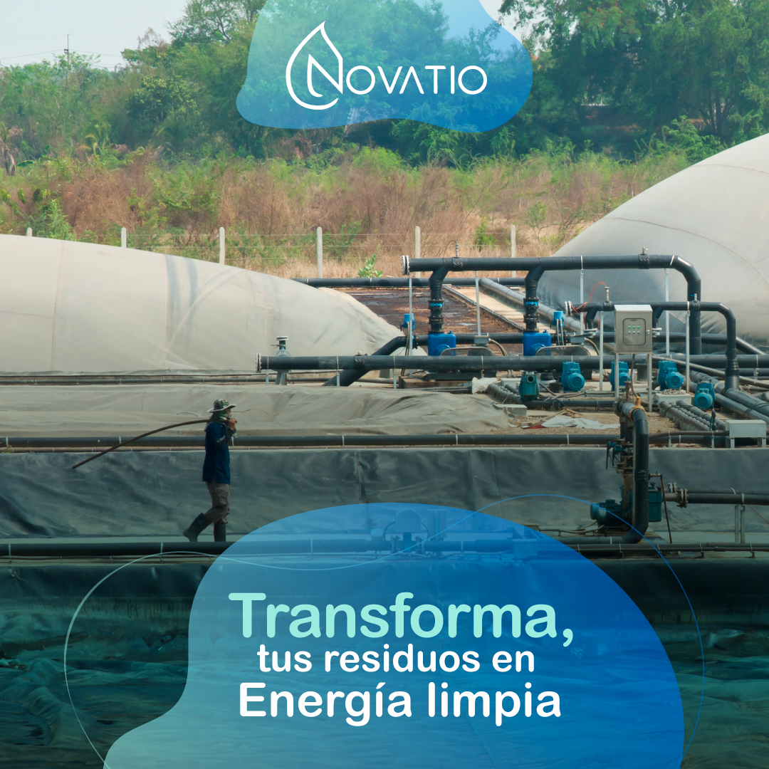 En NOVATIO brindamos soluciones de ingeniería costo-eficientes para valorizar los desechos orgánicos de su compañía y transformarlos en energía limpia.  Ingresa a nuestro sitio web: novatio.com.co y conoce más de nuestros proyectos de gran impacto.