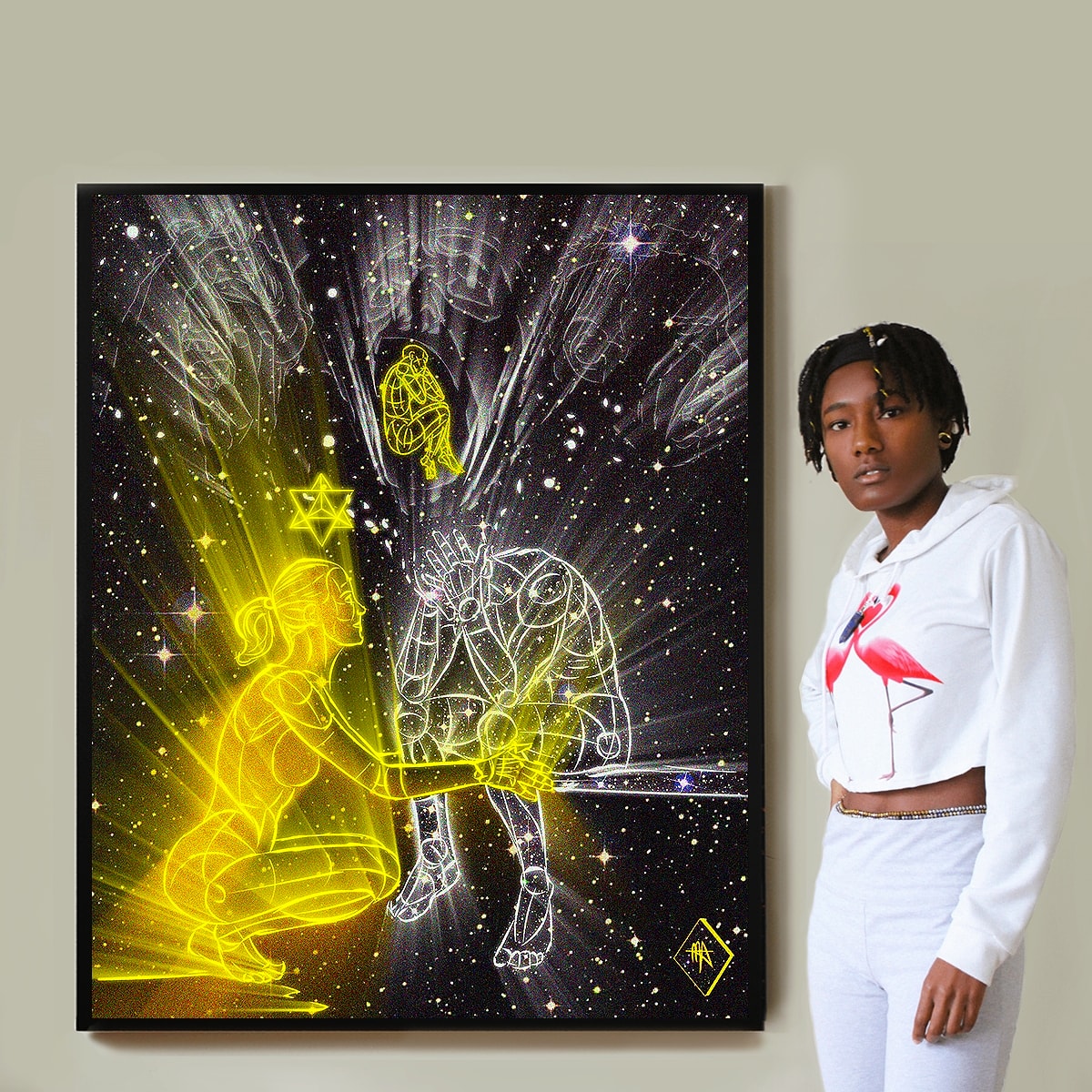 Here is a gentle reminder that you are never alone. ✨💛
#marciasdivinity #NFT #NFTCommuinity #art #fineart #DigitalArtist #opensea #Spirituality #ArtistOnTwitter
