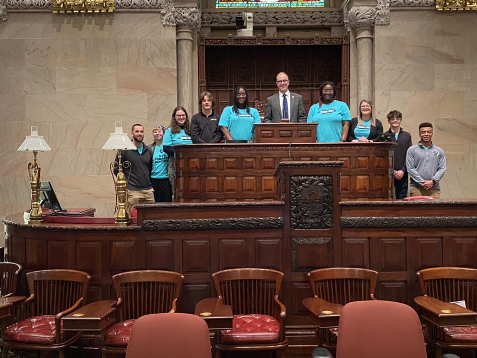 SVPCTobaccoFree's tweet photo. Legislative Education Day 2023! Tuesday, Reality Check Youth from Canton Central and @IndianRiverCSD had the pleasure of meeting with NYS Senator @MarkWalczyk
#RealityCheckofNY #YAYA2023 #TobaccoFreeNY https://t.co/yTe5FADrZl