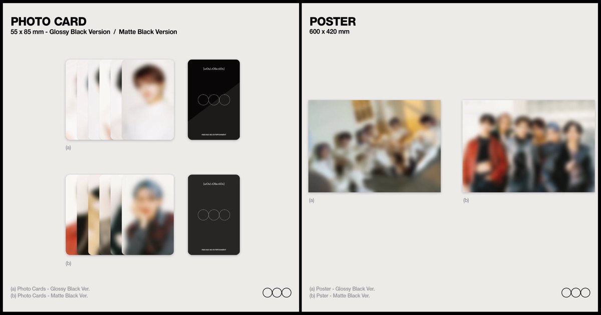 #lyOn, the INDIVIDUAL albums of 💿seOul cOllectiOn💿 go on sale Friday (2/10) at 3PM ET! ⏰

The Glossy Black &amp; Matte Black Version will be sold separately at 🔗kpoptickets.com/collections/bu…!

Our ✨EXLCUSIVE PHOTOCARDS✨ will be included. One album comes w/ one random photocard!