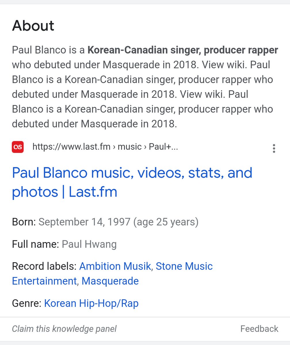 m00nchildjun's tweet photo. Just searched for Paul Blanco profile and he has the exact same birthday year month and day with me? Like damn it's exactly same! My bro, Paul!! https://t.co/S3eGW0AL1J
