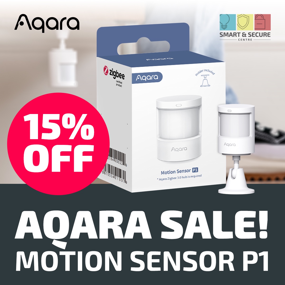 📣#Aqara #Sale - 15% OFF for #MotionSensor P1
It detects motion and the state of light, pair it with other #smarthome devices to save your energy cost
🛒smart-secure.co.uk/product/motion…

Offer expires 19th Feb 2023 @ 23.59 BST
#technology #HomeAutomation #Zigbee #HomeKit #IFTTT #Alexa