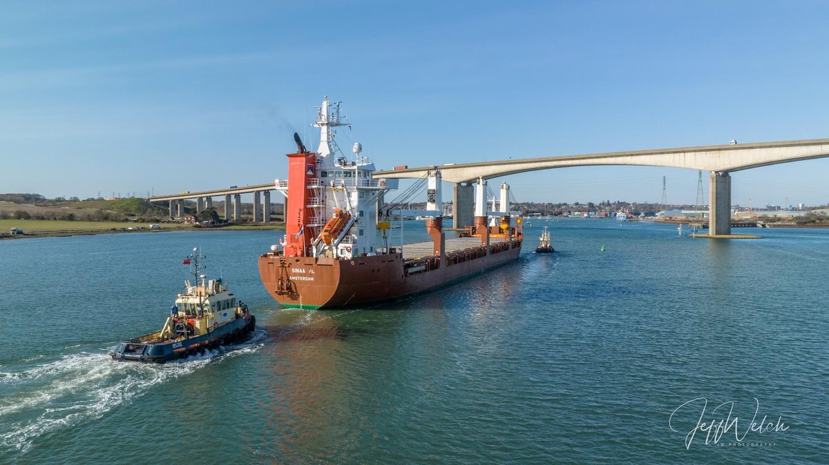 UK_Shipspotter's tweet photo. “Sinaa” arriving at the Port of #ipswich 9 Feb 2023
Pictures taken by and shared with the permission of Jeff Welch - JW Shipping Photography #havenports #hpsuk #felixstowe #harwich #mistley #svitzer #jeffwelch #jwshippingphotography #abpipswich #sinaa https://t.co/i9R1NdTV5d