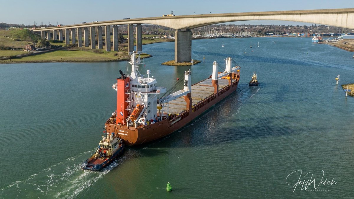 UK_Shipspotter's tweet photo. “Sinaa” arriving at the Port of #ipswich 9 Feb 2023
Pictures taken by and shared with the permission of Jeff Welch - JW Shipping Photography #havenports #hpsuk #felixstowe #harwich #mistley #svitzer #jeffwelch #jwshippingphotography #abpipswich #sinaa https://t.co/i9R1NdTV5d