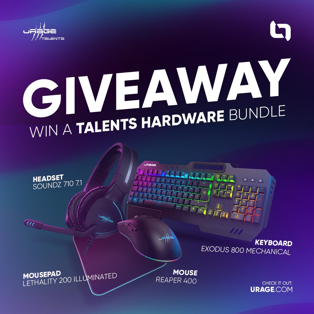 DIVIZONgg's tweet image. In celebration of our project uRage Talents, @urage_gaming decided not only to support our young and aspiring talents, but also YOU! 😍

Don't miss your chance on winning some beautiful gaming hardware in this #giveaway 👇

➡ bit.ly/3YCnsVW

#ITSALLABOUTU | #LETSGODIV