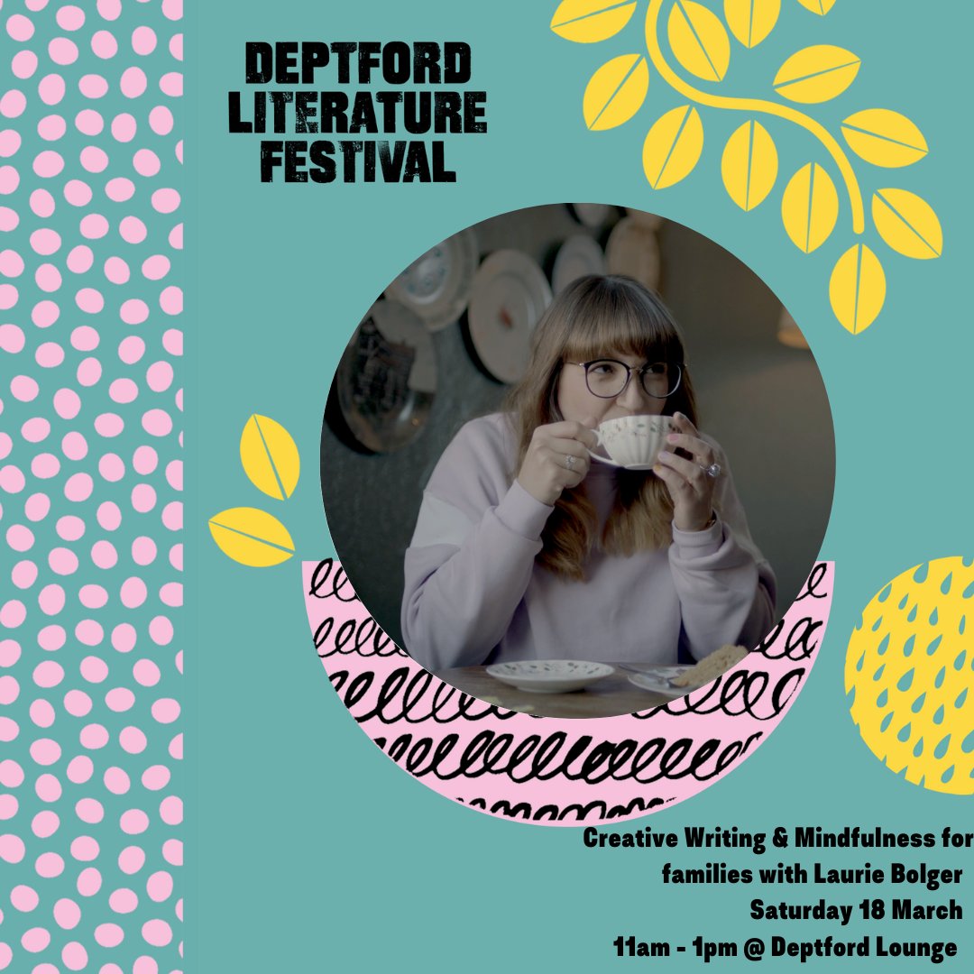 I’m over the moon to be a part of @stwevents #DeptfordLitFest come along to Creative Writing & Mindfulness for families✍️ 🌳  #DeptfordLitFest on Sat 18 March 11.00 - 1.00pm BSL interpreted. Free! RT RT RT

eventbrite.co.uk/e/creative-wri…