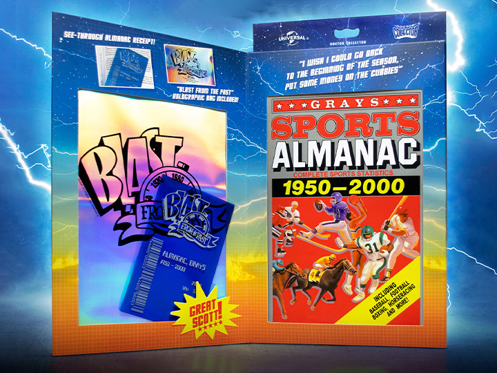 BigBadToyStore on Twitter "Back to the Future Sports Almanac Replica