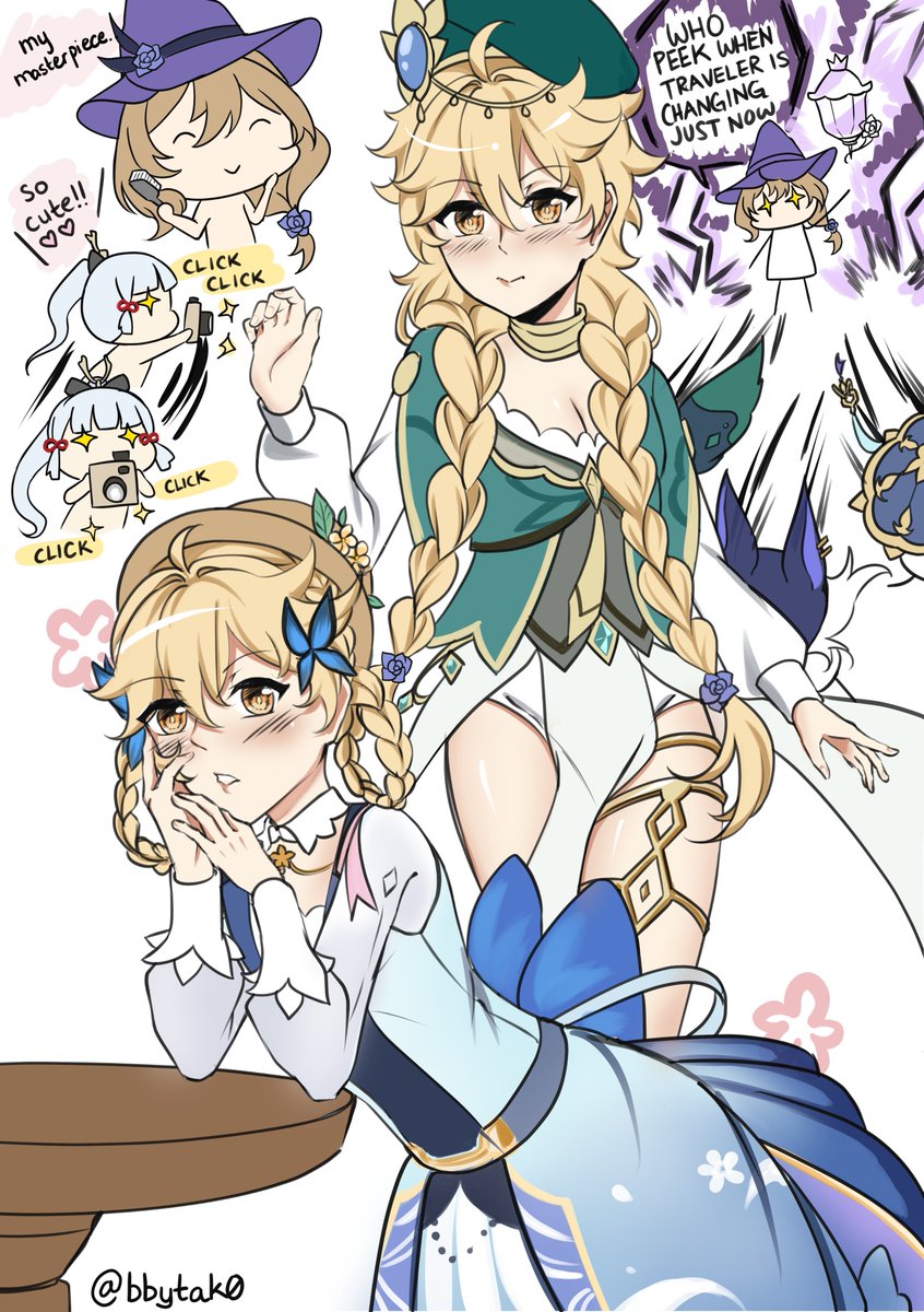 bbytak0's tweet image. head empty just hcs Aether as the girls&apos; dress up doll
#allaether