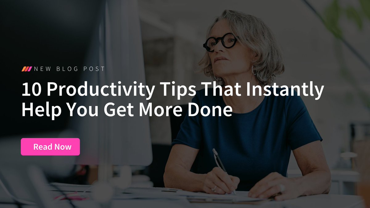 Whether you use one or all of the 10 productivity tips in this week's blog, remember that small changes can have a big impact when it comes to productivity. hubs.li/Q01tsXV70