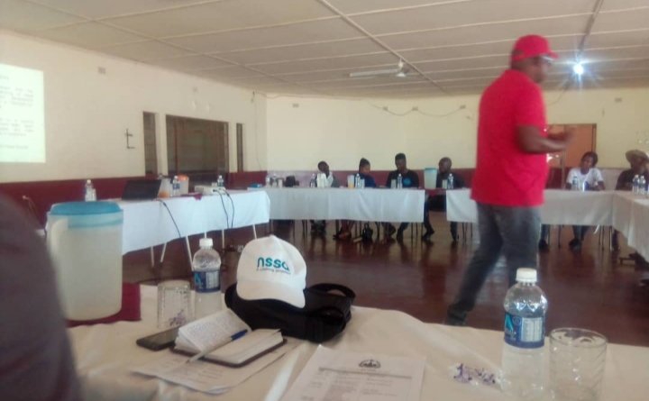 Bayethe 107.6FM "The voice from the hills" Our volunteer staff today started a three day intensive training conducted by The Broadcasting Authority of Zimbabwe <a href="/baz_zw/">Broadcasting Authority of Zimbabwe</a> in preperations towards our radio station's launch.
