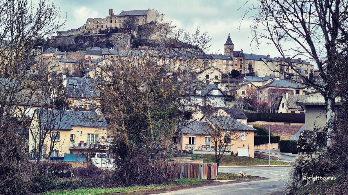 Le village de Severac le château #Aveyron #France #brigitteuras