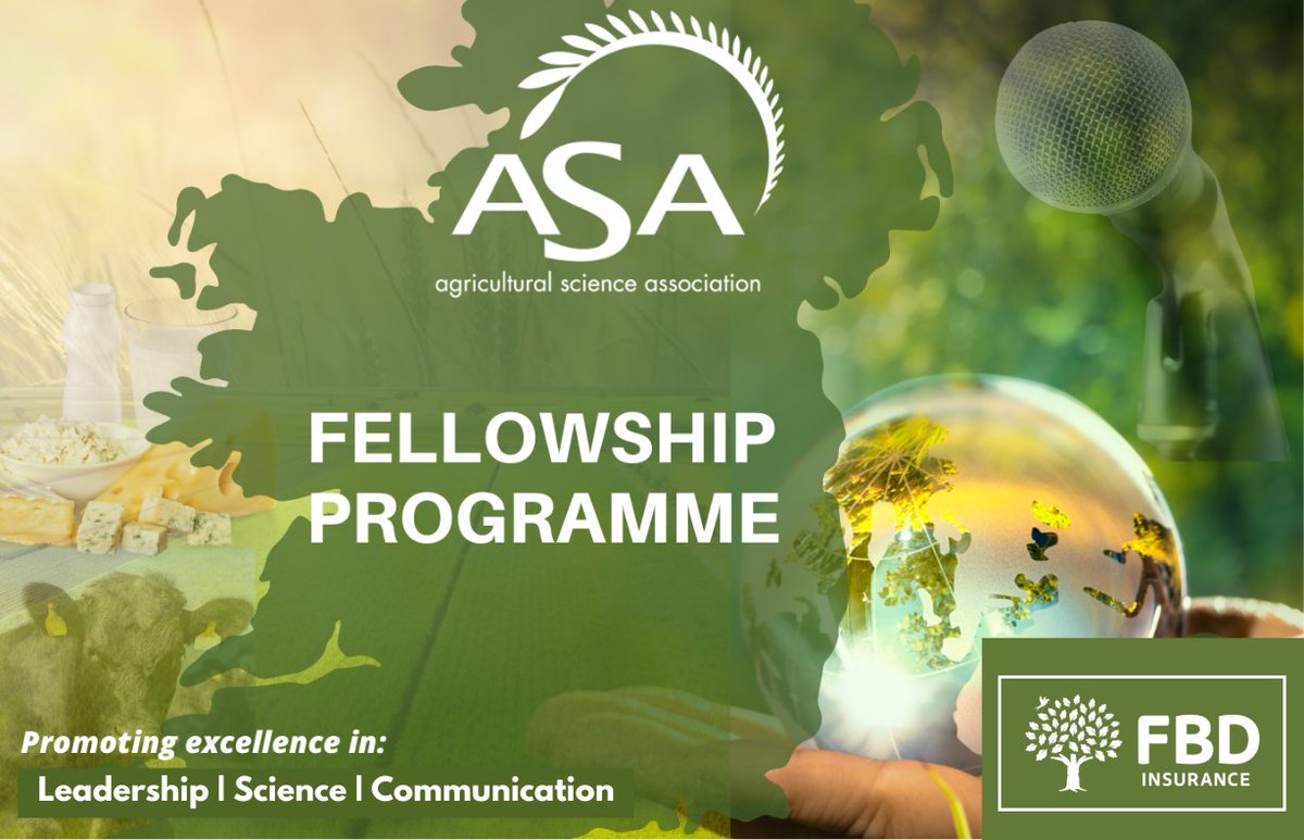 The ASA has launched its second annual Fellowship Programme, kindly sponsored by 
@FBD_ie

The exclusive programme for ASA members, will offer just ONE place to an ambitious individual each year.

Find out more 👇🏻
asaireland.ie/fellowship/