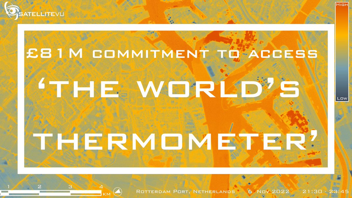 satellitevu's tweet photo. Access the worldโs thermometer ๐ฐ
Our Early Access Programme highlights the need for thermal imaging satellite #technology.
With an ยฃ81M commitment from 30 businesses worldwide ๐
Accelerating our mission to help combat #climate change ๐
https://t.co/U0JcoRtxmA https://t.co/yo1oYKbCOh