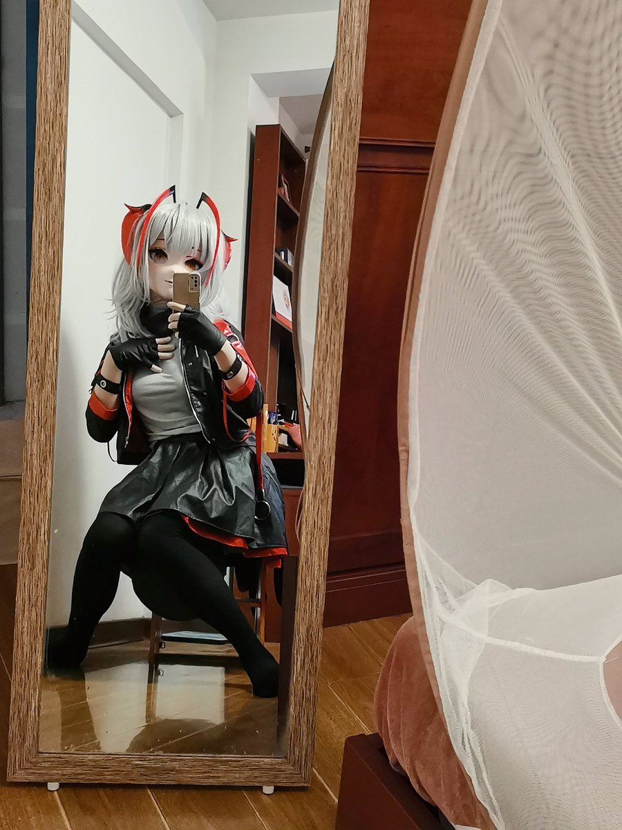 kerneldoge's tweet image. 500fo啦，感谢～
趁还在假期最后浅浅变一下叭
#kigurumi