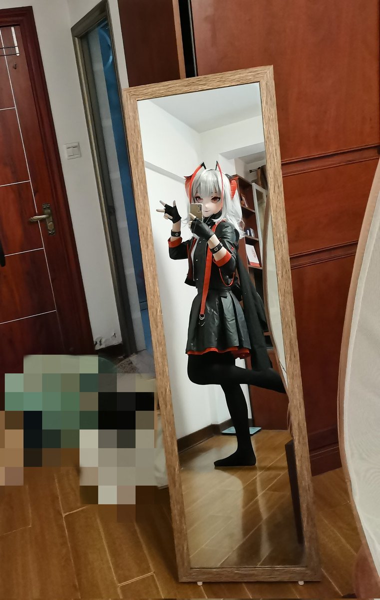 kerneldoge's tweet image. 500fo啦，感谢～
趁还在假期最后浅浅变一下叭
#kigurumi