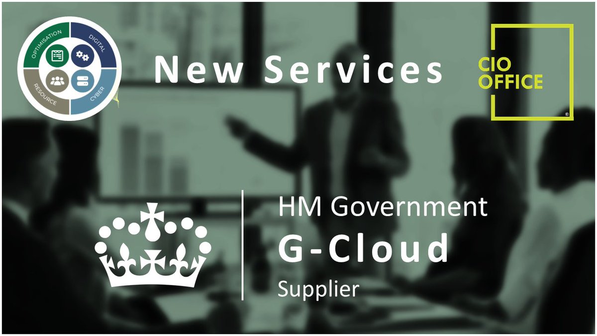 With over 50 services available through G-Cloud 13 <a href="/OfficeCio/">CIO-OFFICE</a> are well placed to help organisations get the most out of their Digital investments.

You can find our services on the Digital Marketplace using the following link.
…ply.digitalmarketplace.service.gov.uk/g-cloud/search…