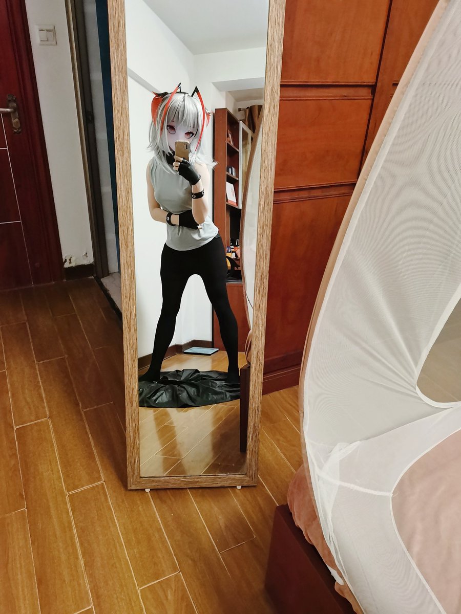 kerneldoge's tweet image. 500fo啦，感谢～
趁还在假期最后浅浅变一下叭
#kigurumi